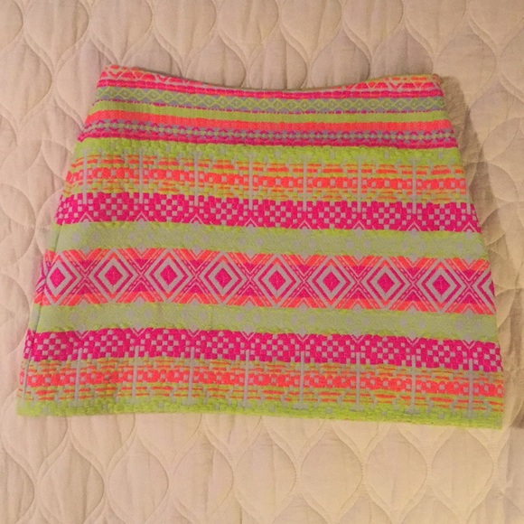 Britt Ryan Dresses & Skirts - Neon Britt Ryan Mini